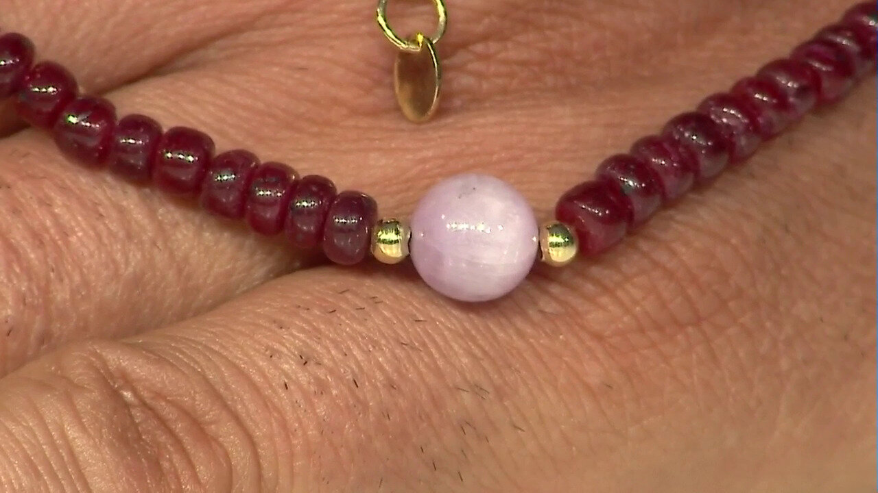 Video Kunzite Silver Necklace