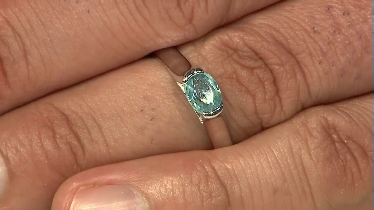Video Bague en argent et Zircon de Ratanakiri