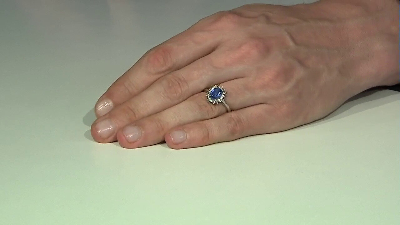 Video Bague en argent et Kyanite du Népal