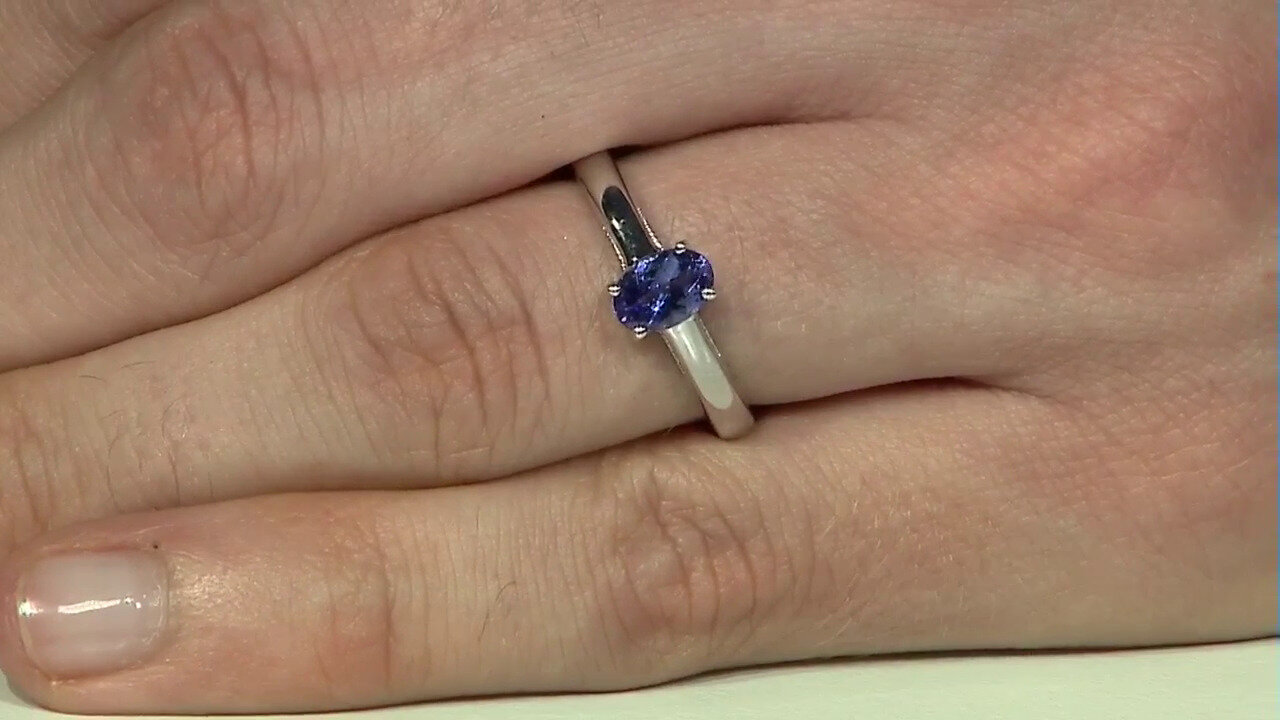 Video Bague en argent et Tanzanite