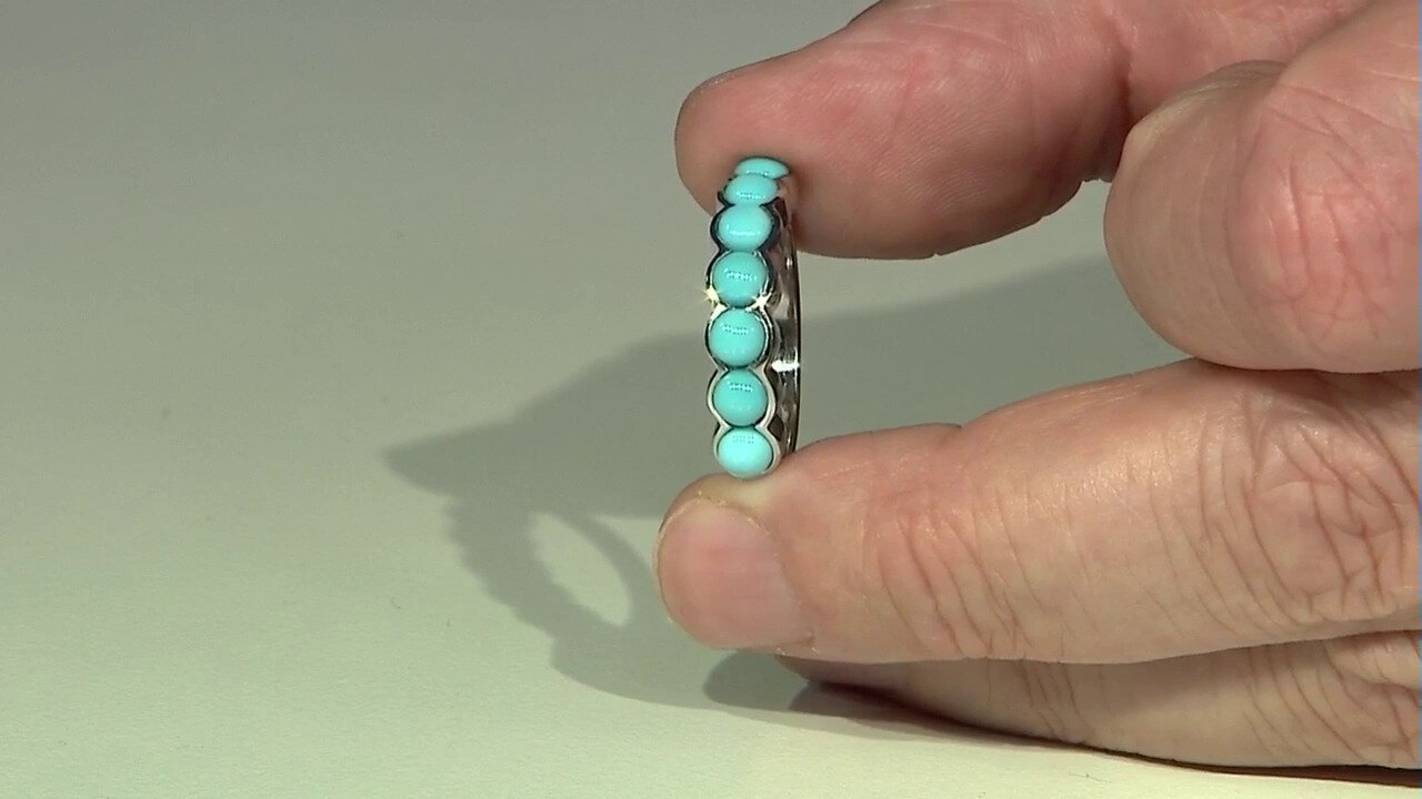 Video Sleeping Beauty Turquoise Silver Ring