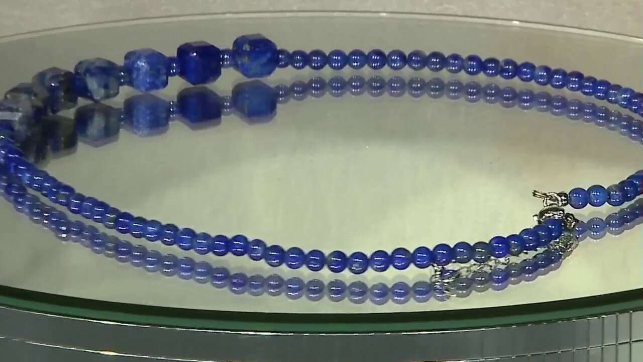 Video Lapis Lazuli Silver Necklace