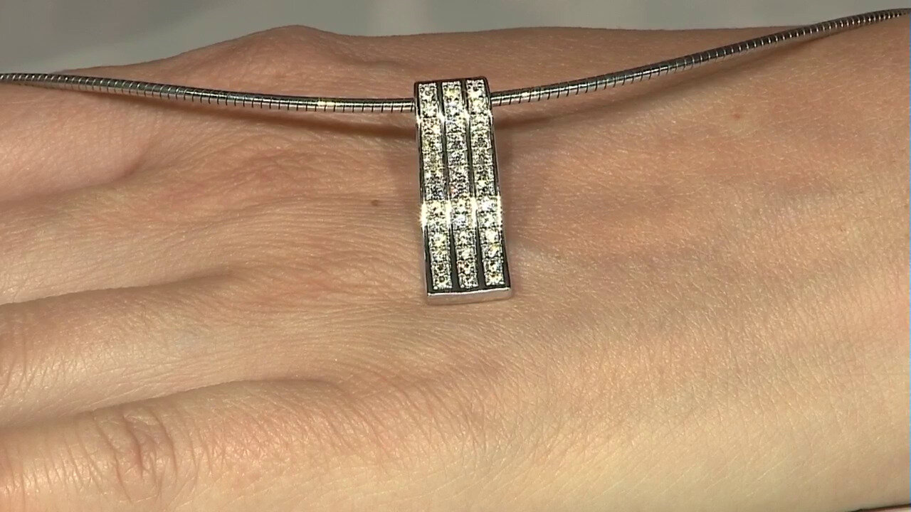 Video Zircon Silver Pendant (MONOSONO COLLECTION)