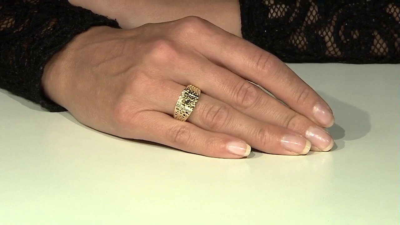 Video Gouden ring met een I2 (I) Diamant (Ornaments by de Melo)