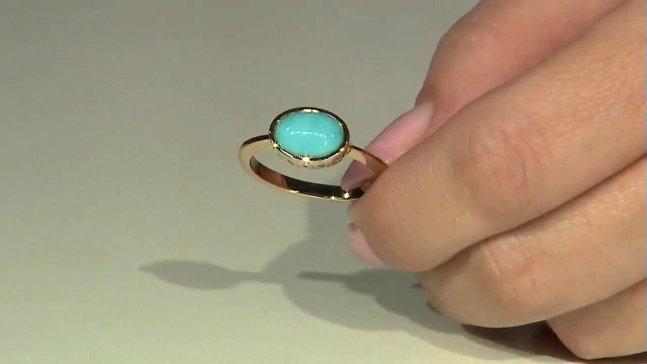 Video Bague en argent et Turquoise Sleeping Beauty