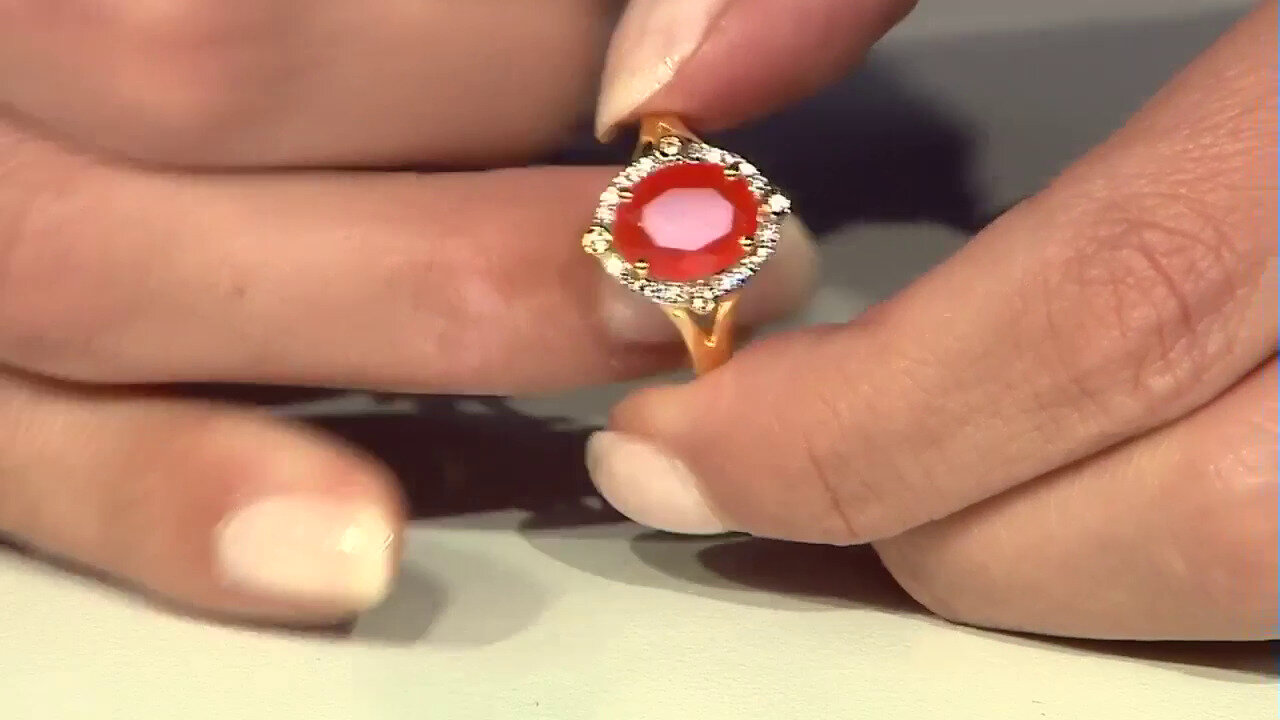 Video Anillo en plata con Cornalina