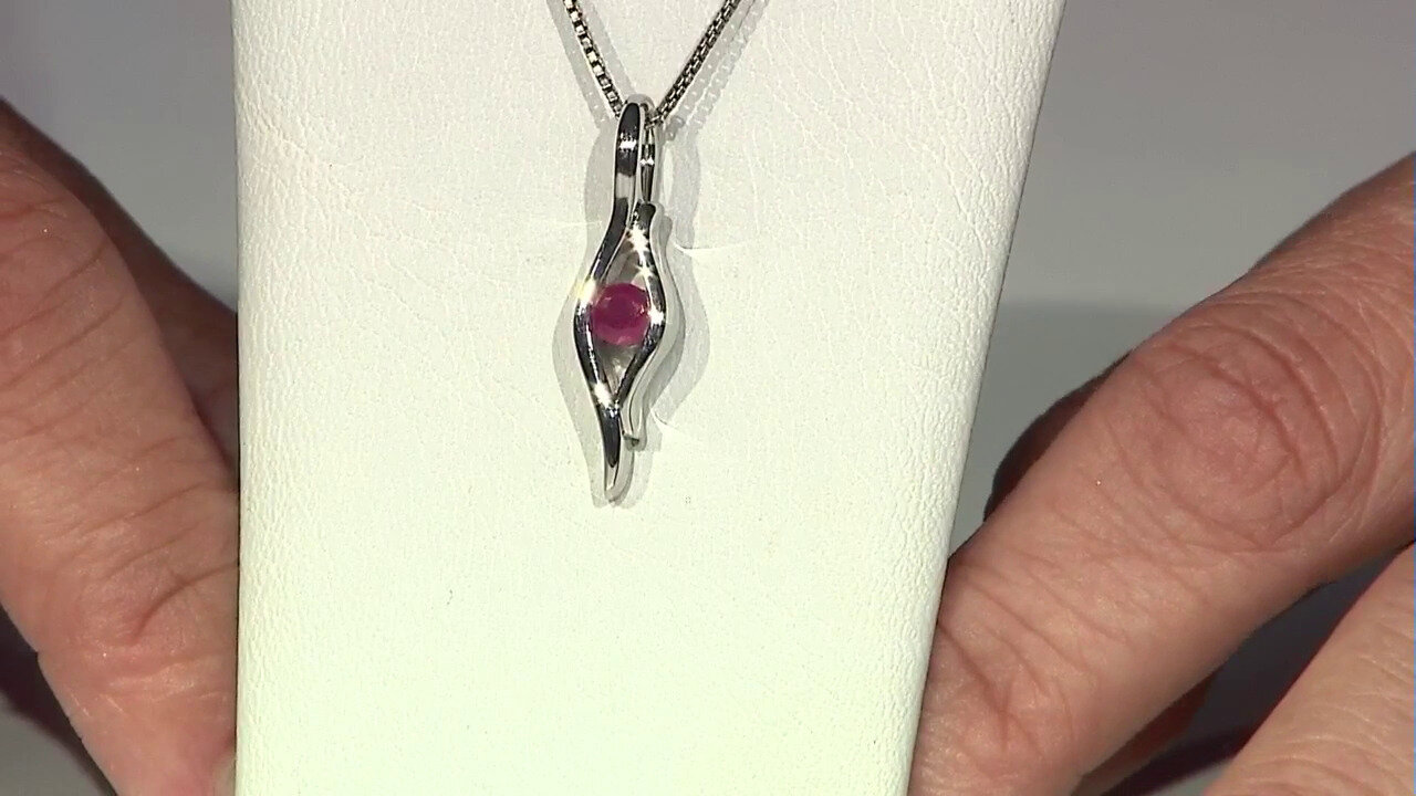 Video Madagascar Ruby Silver Pendant