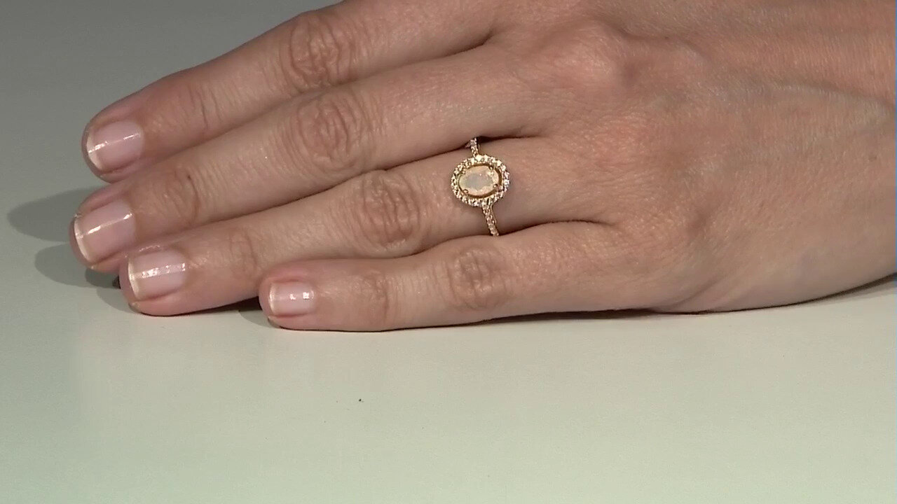 Video Welo Opal Silver Ring