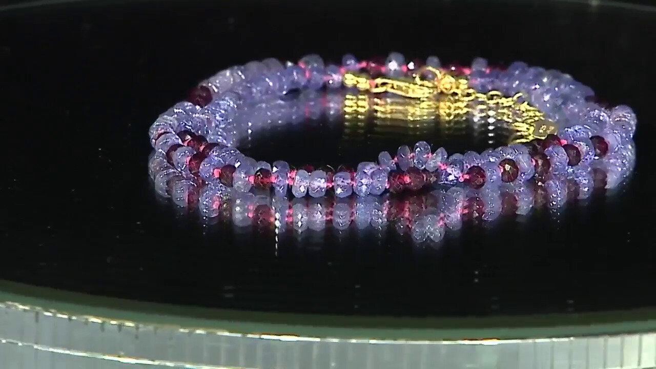 Video Collier en argent et Tanzanite