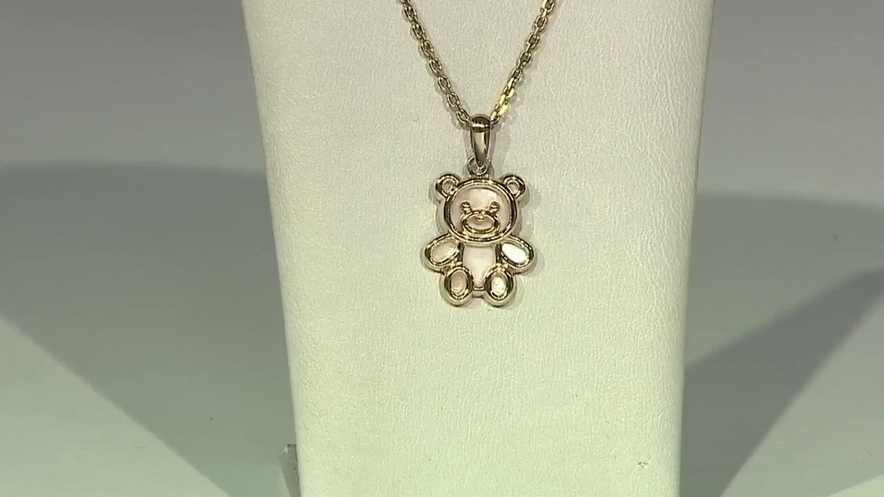 Video 9K Mother of Pearl Gold Pendant