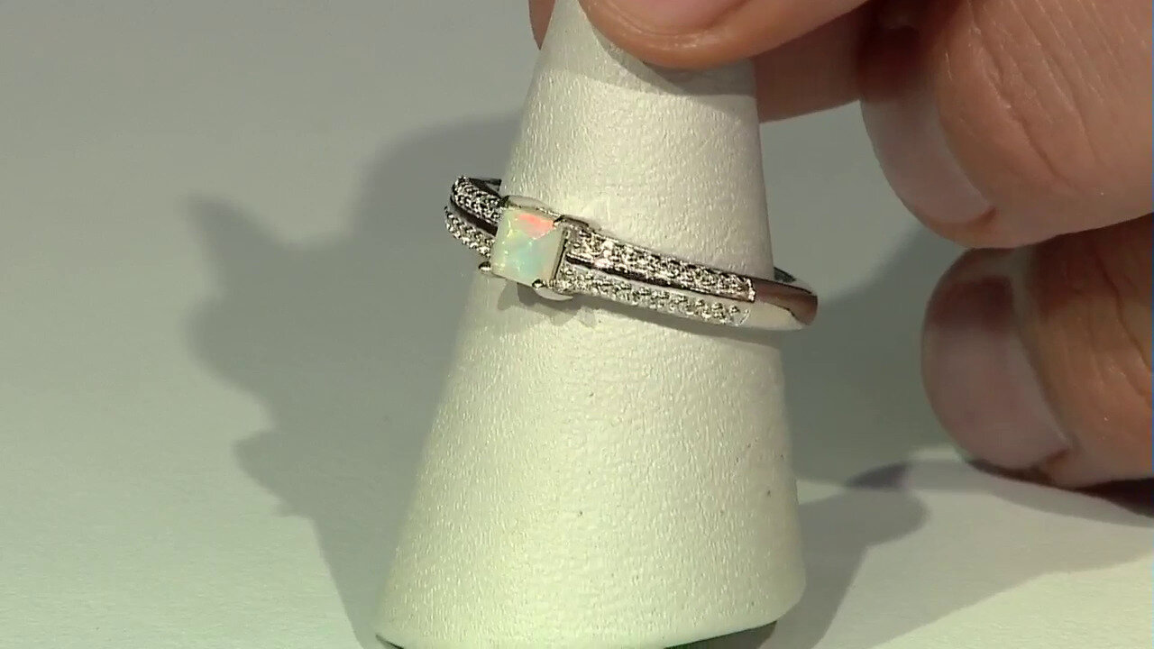 Video Welo Opal Silver Ring