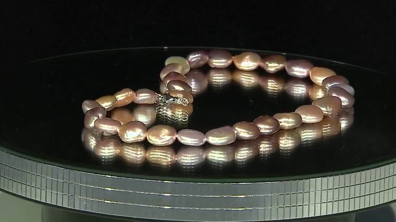 Video Keshi pearl Silver Necklace (TPC)