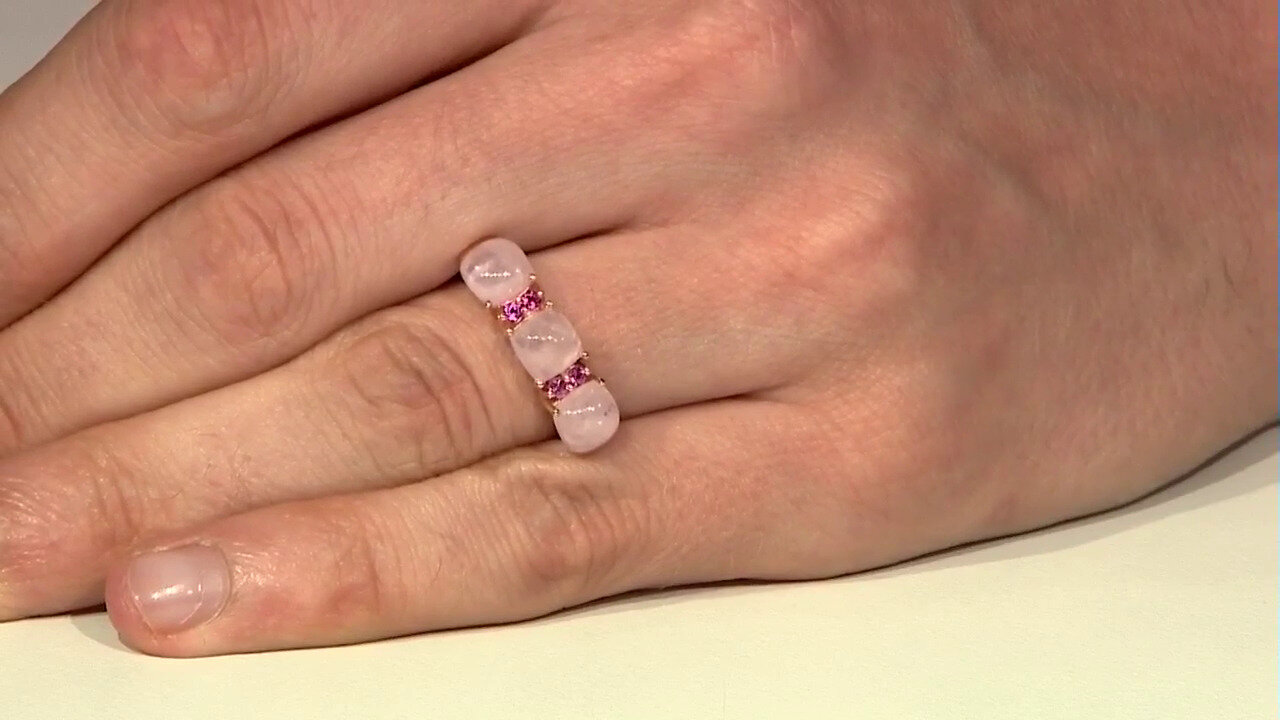 Video Madagascan Morganite Silver Ring (KM by Juwelo)