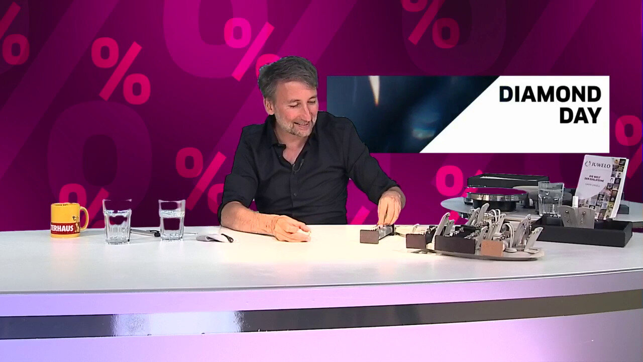 Video Fancy-Diamant-Silberring