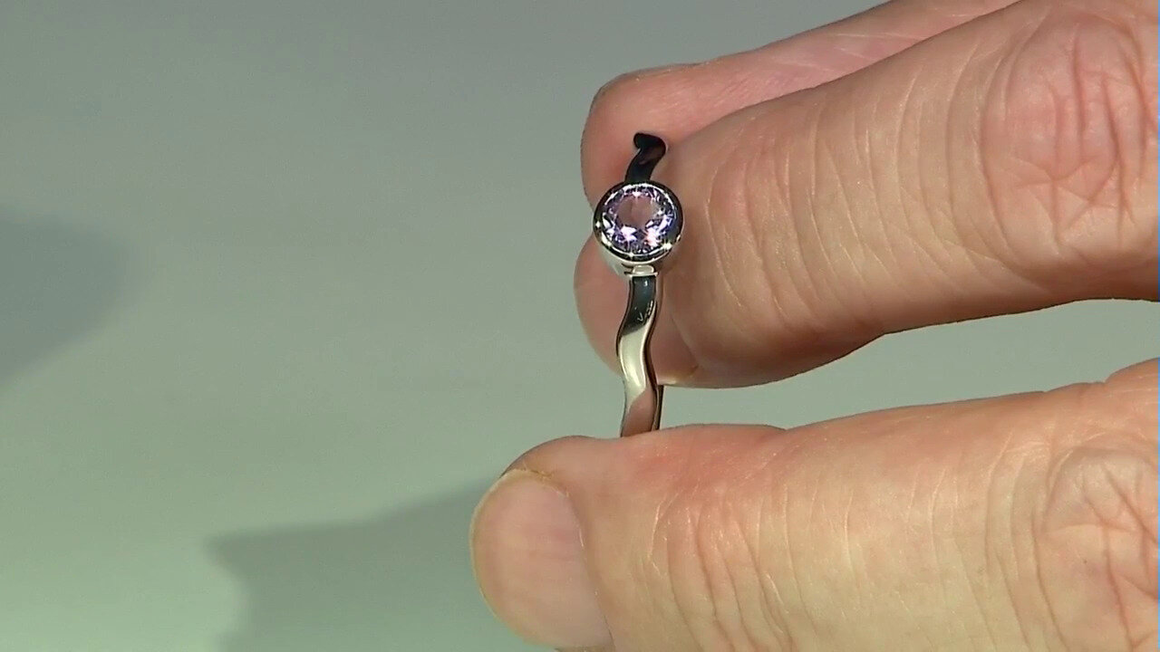 Video Lavendel-Amethyst-Silberring