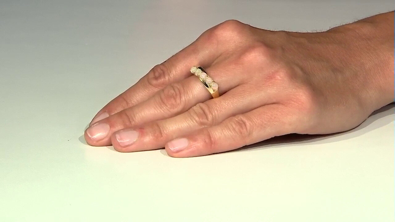 Video Welo Opal Silver Ring