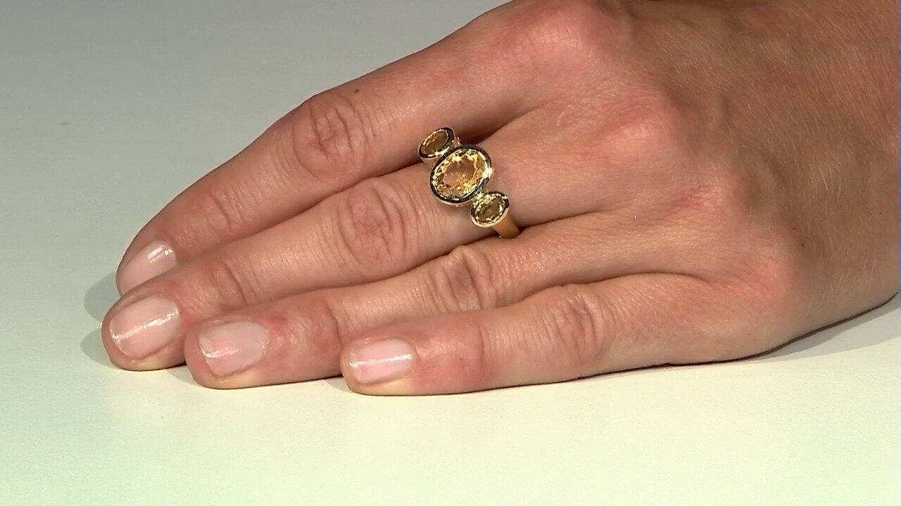 Video Citrine Silver Ring