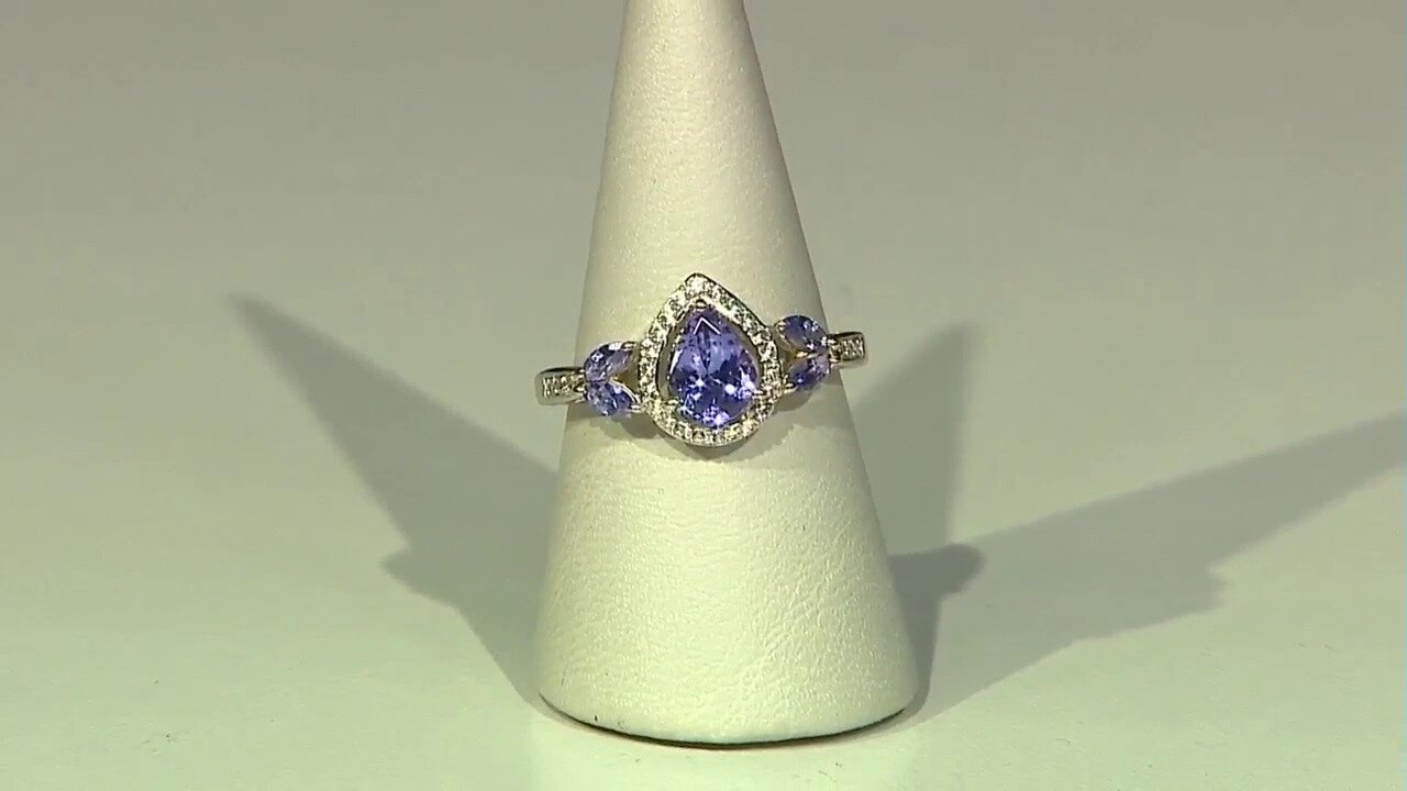 Video Bague en or et Tanzanite