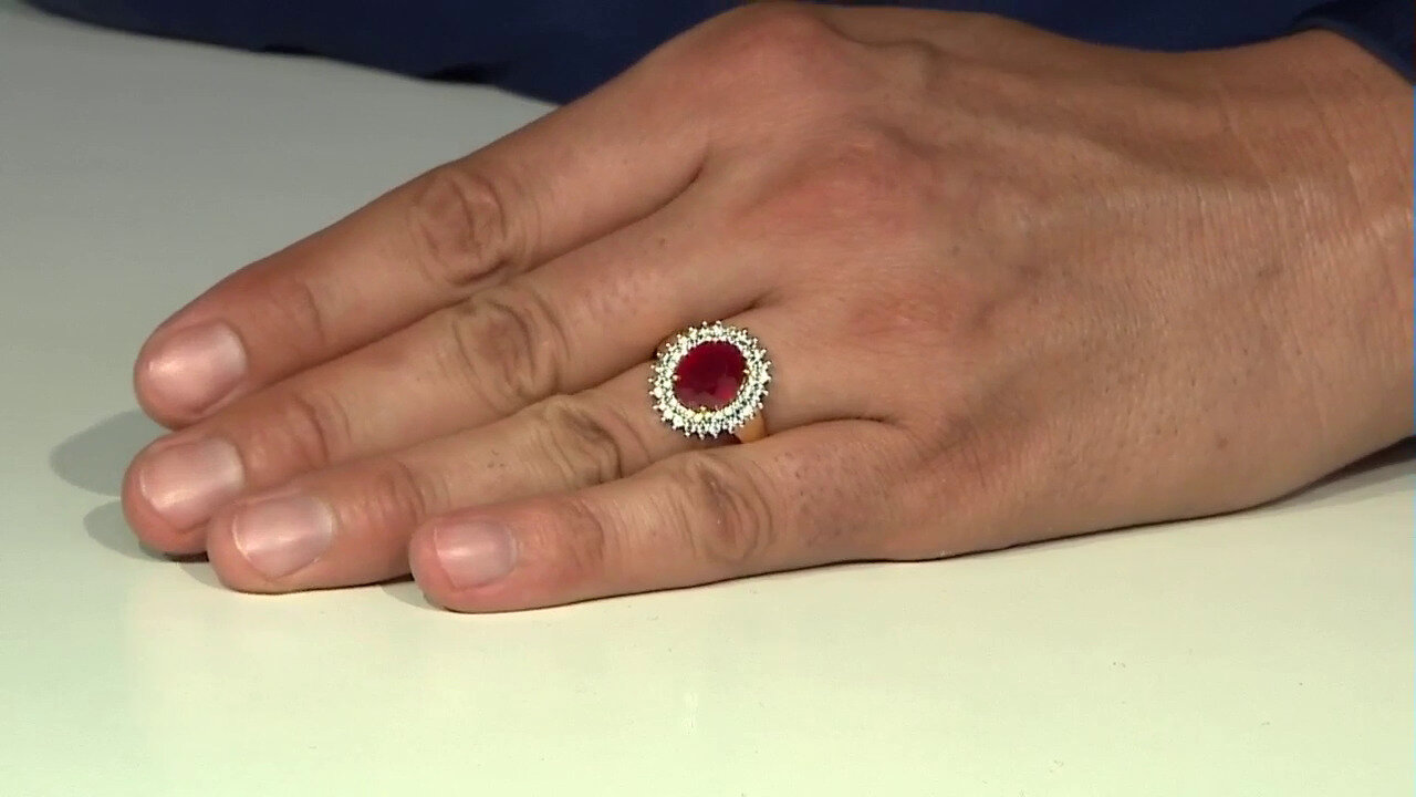 Video Madagascar Ruby Silver Ring