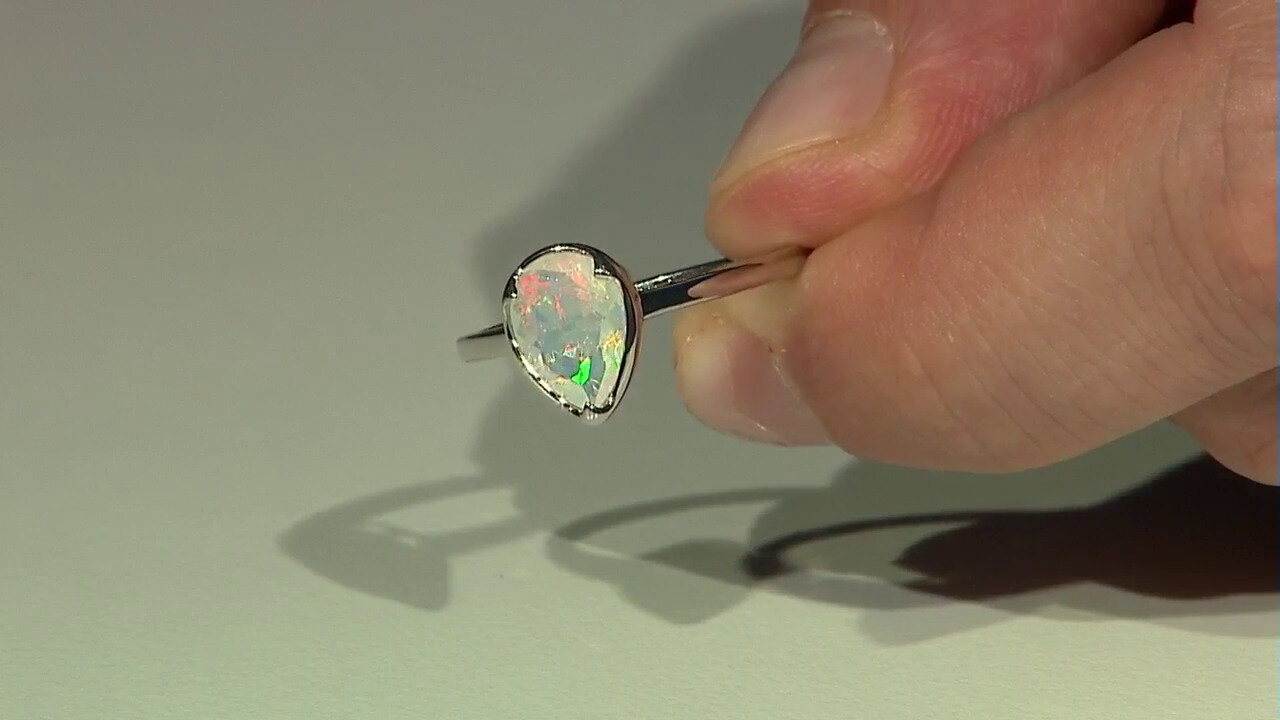 Video Welo Opal Silver Ring