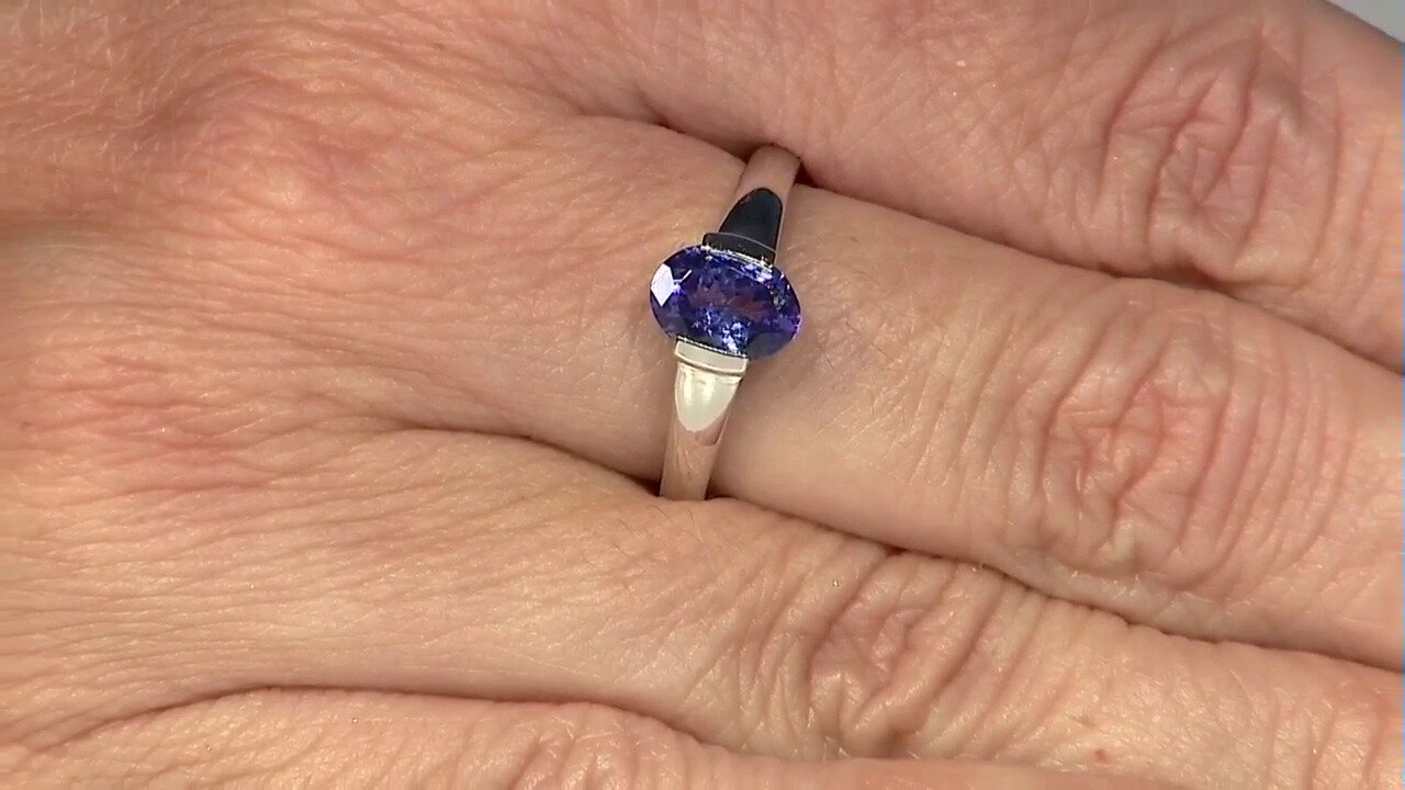 Video 9K AAA Tanzanite Gold Ring