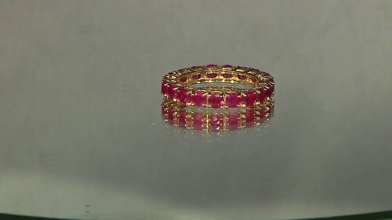 Video Bague en argent et Rubis de Madagascar