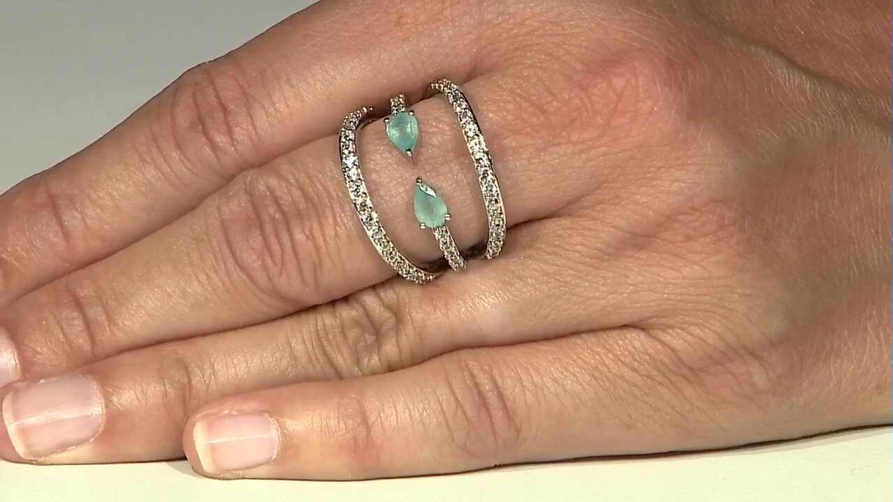 Video Anillo en plata con Grandidierita