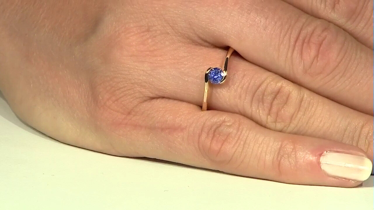 Video Tanzanite Silver Ring