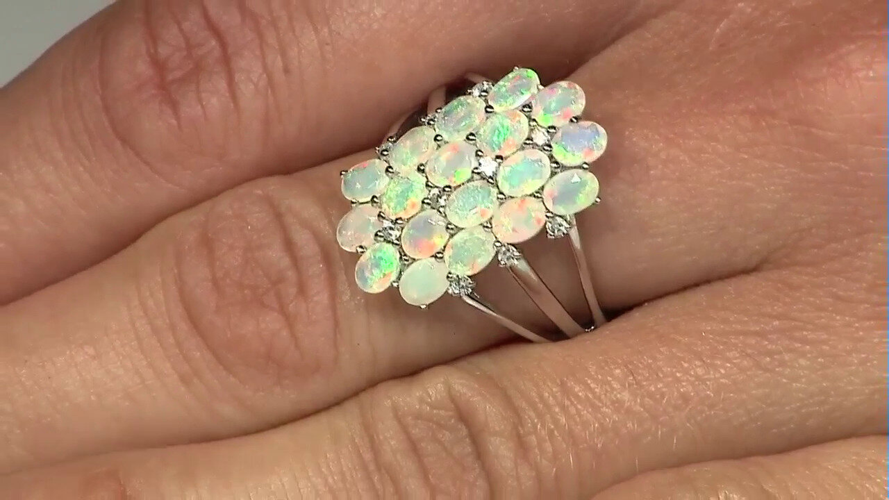 Video Welo Opal Silver Ring