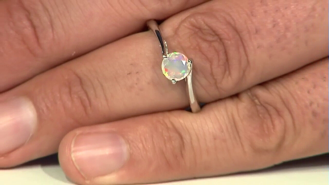 Video Anillo en plata con Ópalo de Welo