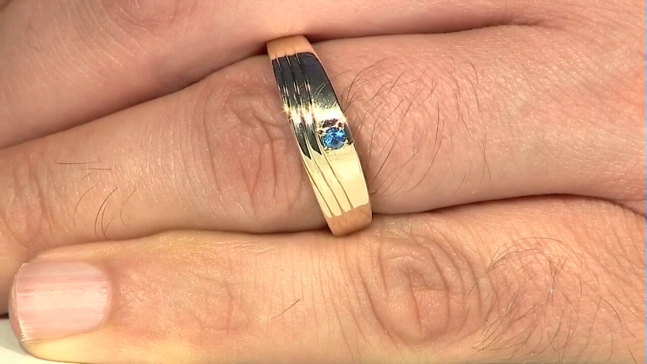 Video Anillo en oro con Hauyna