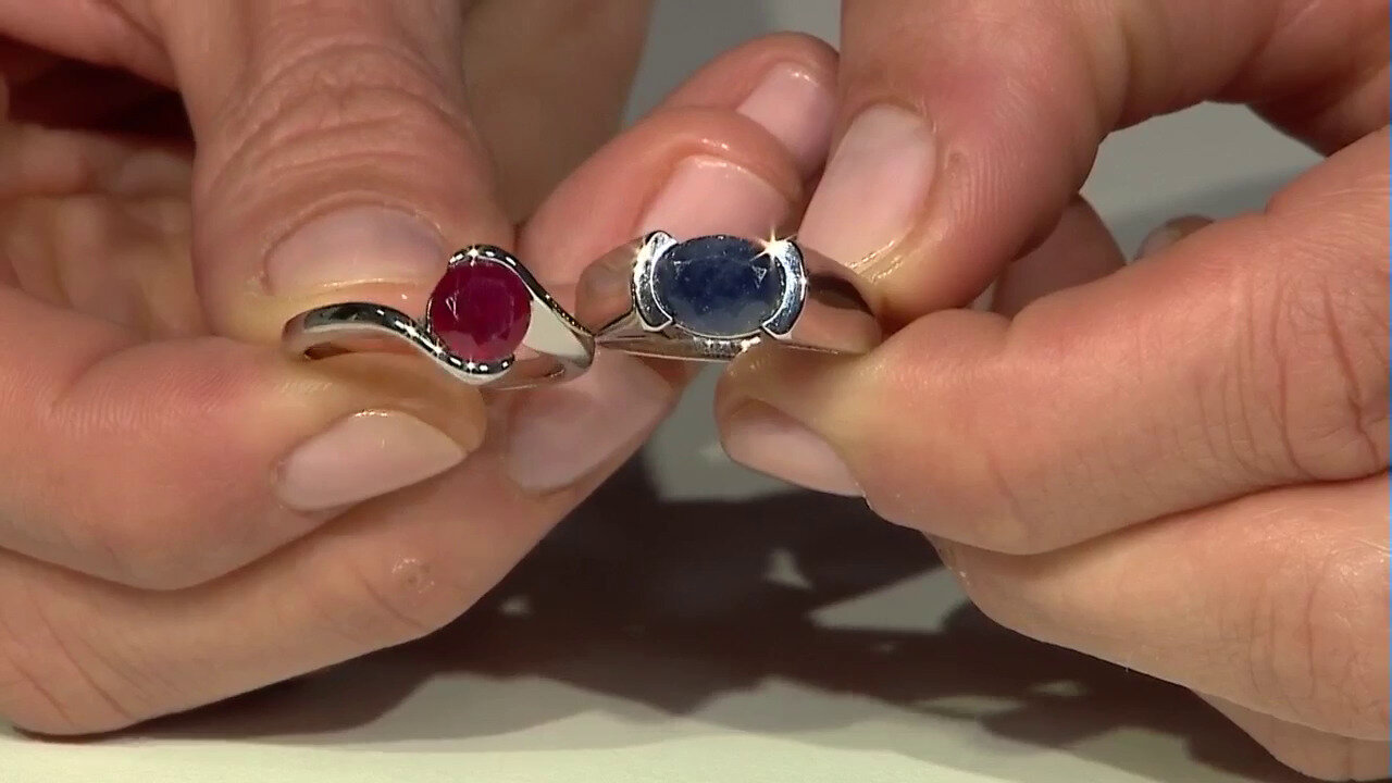 Video Madagascar Ruby Silver Ring