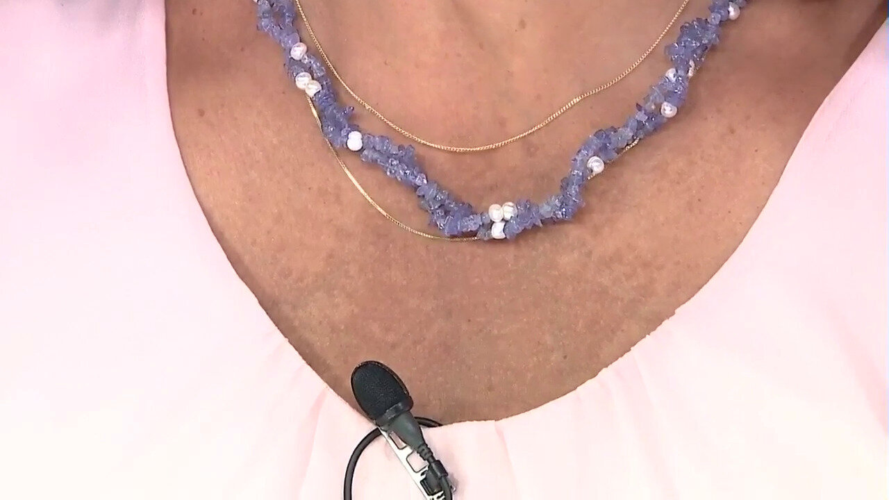 Video Collana in argento con Tanzanite (Riya)