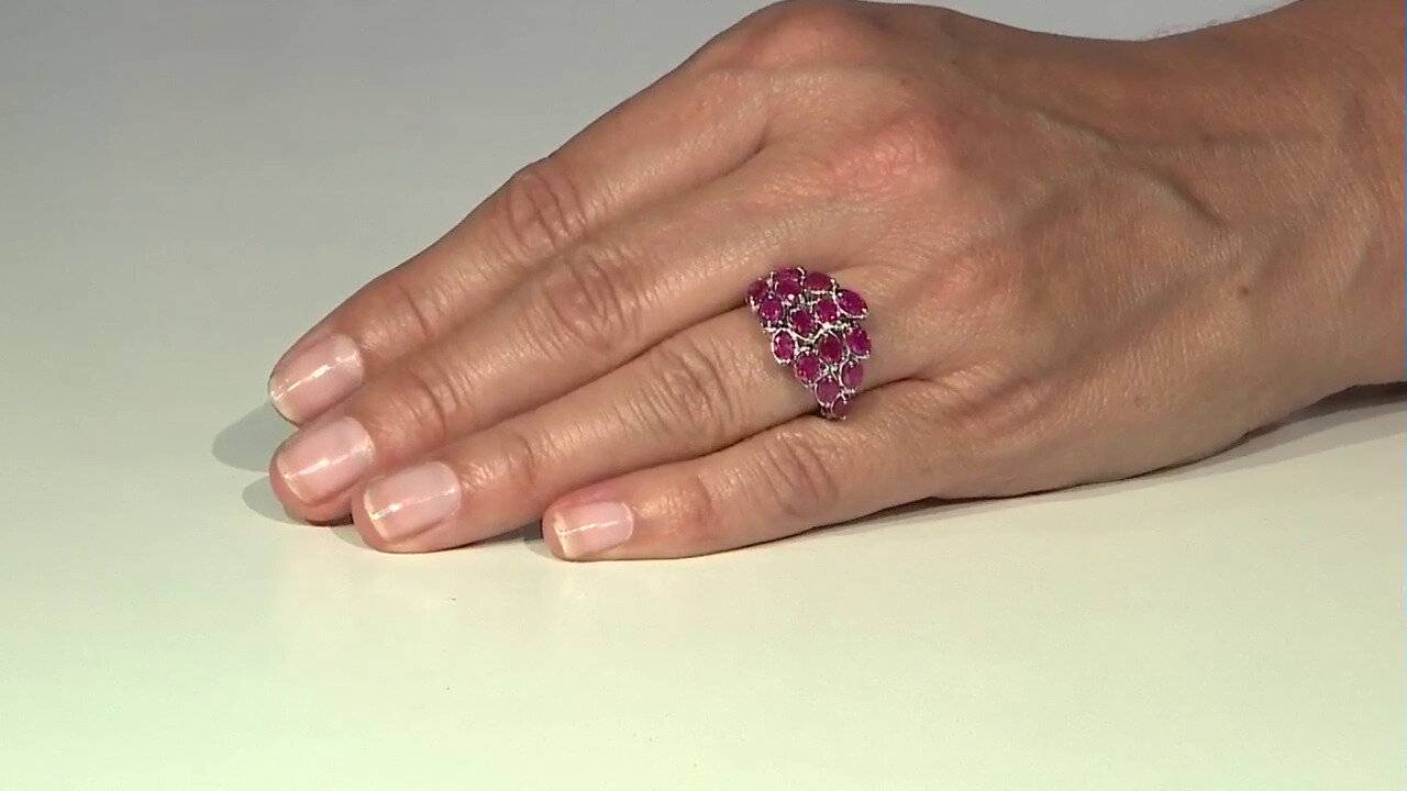 Video Madagascar Ruby Silver Ring