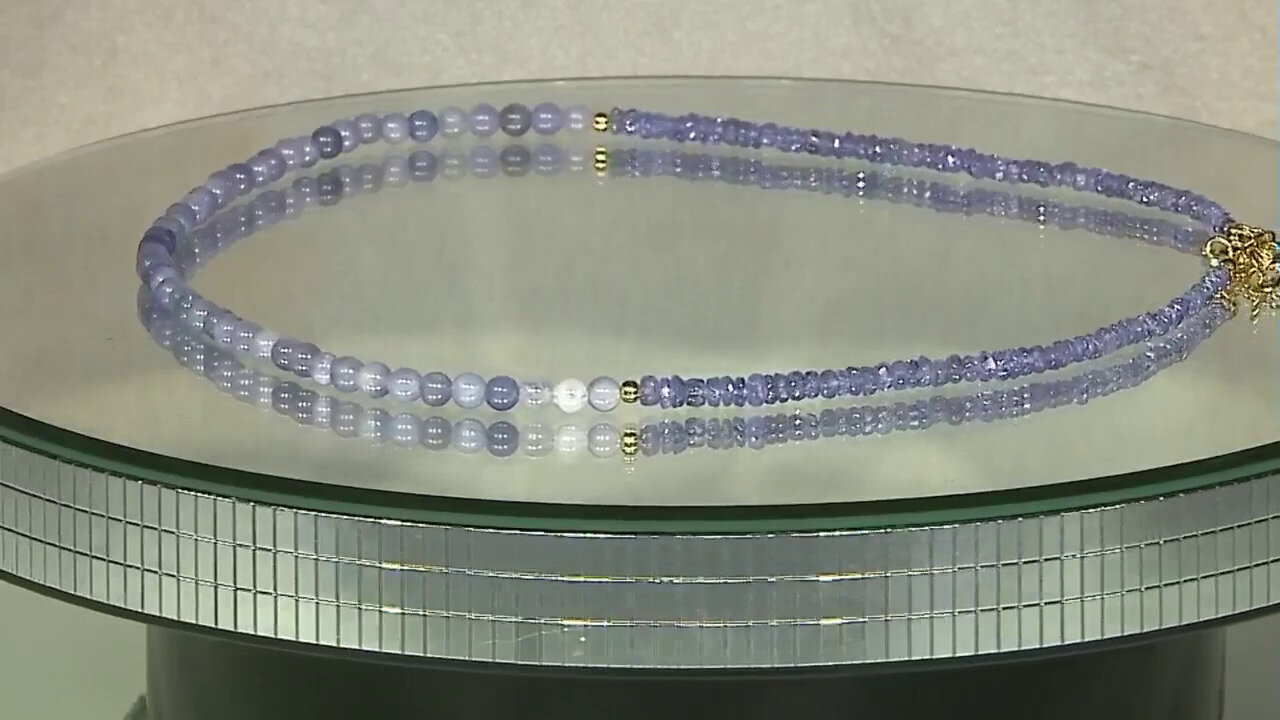 Video Tanzanite Silver Necklace