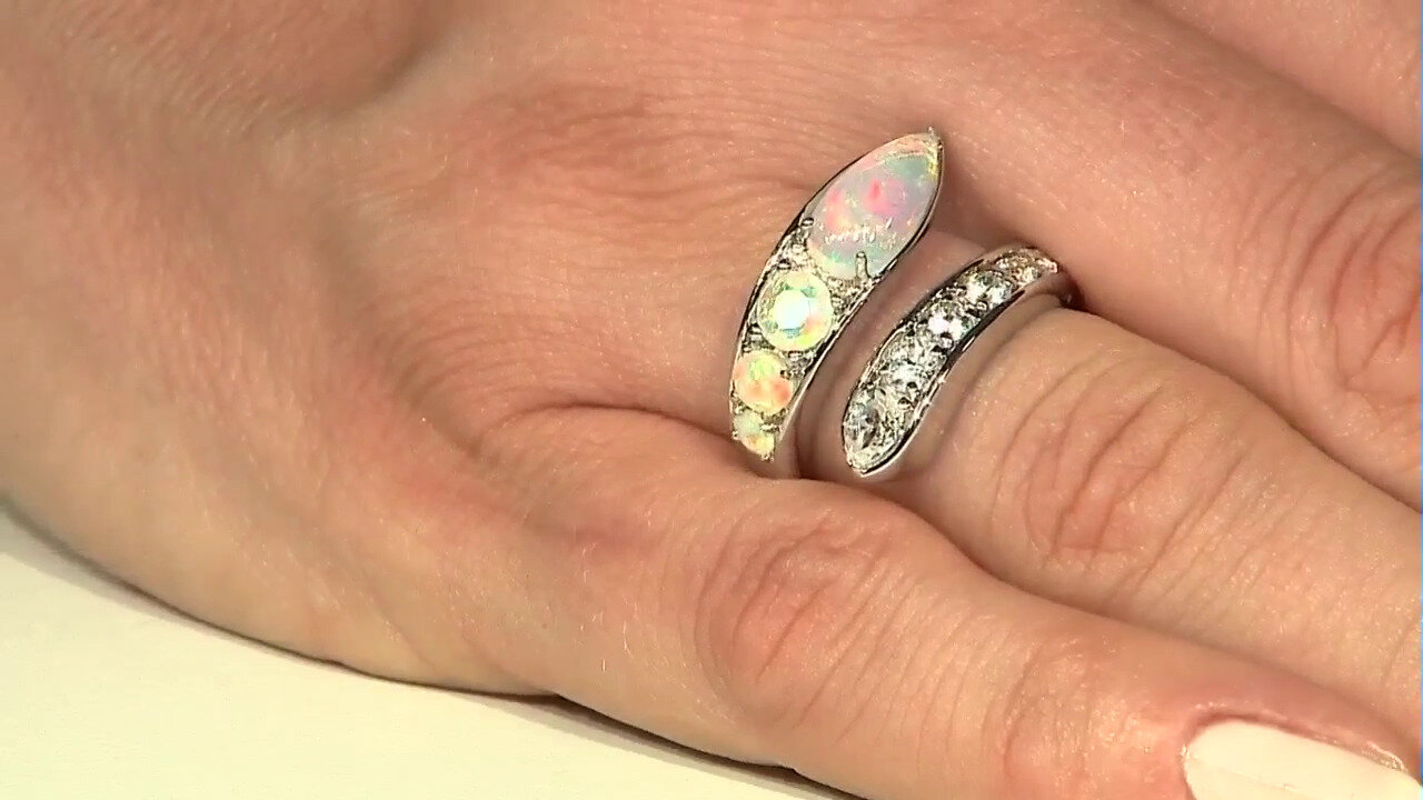 Video Welo Opal Silver Ring (de Melo)