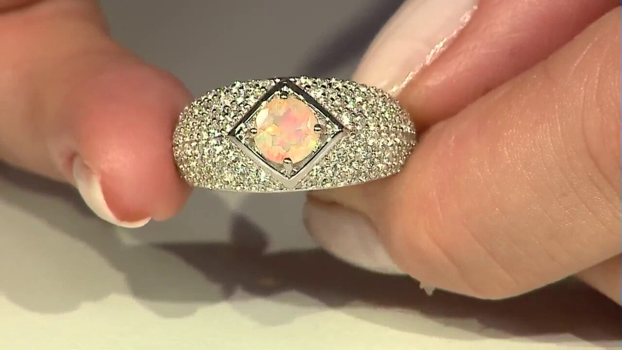 Video Welo Opal Silver Ring (de Melo)