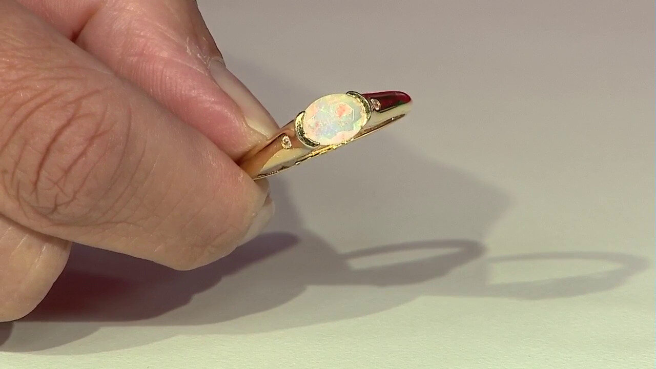 Video Welo Opal Silver Ring