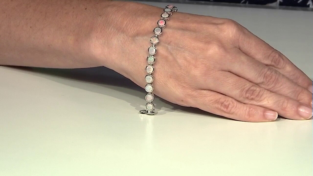 Video Bracelet en argent et Opale Welo