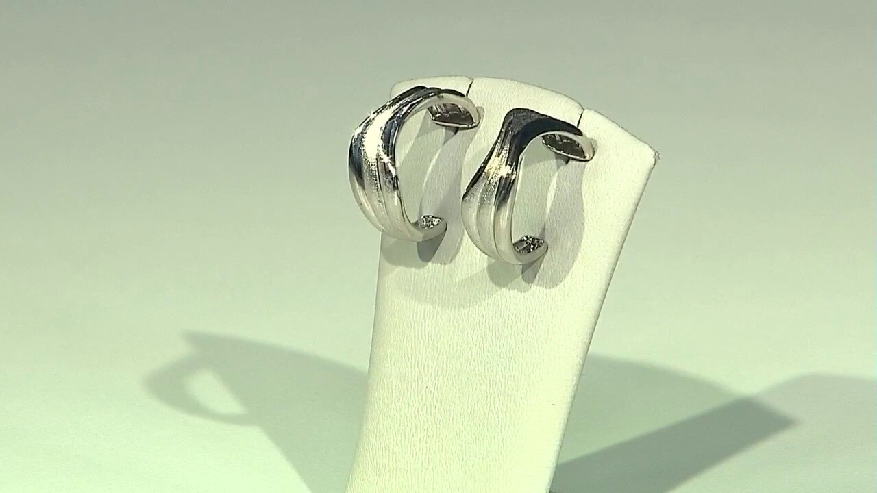 Video Boucles d'oreilles en argent