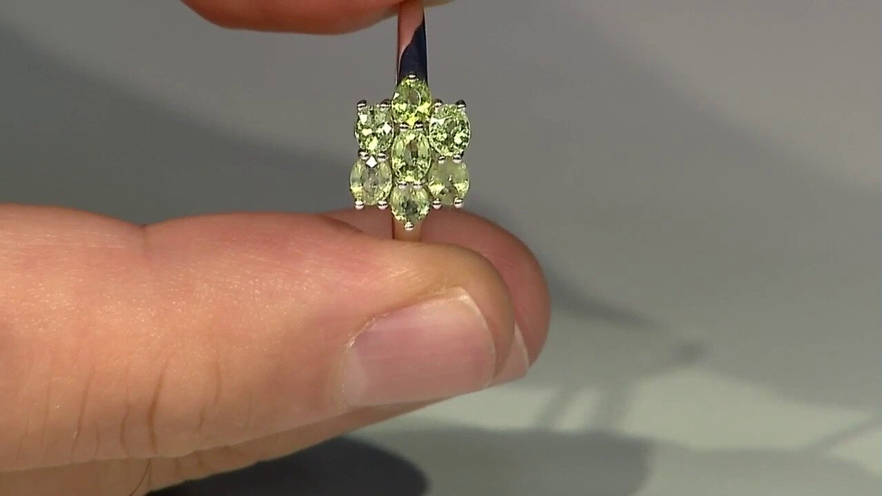 Video Zilveren ring met Paraiba toermalijnen