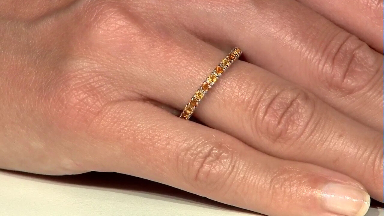 Video Citrine Silver Ring