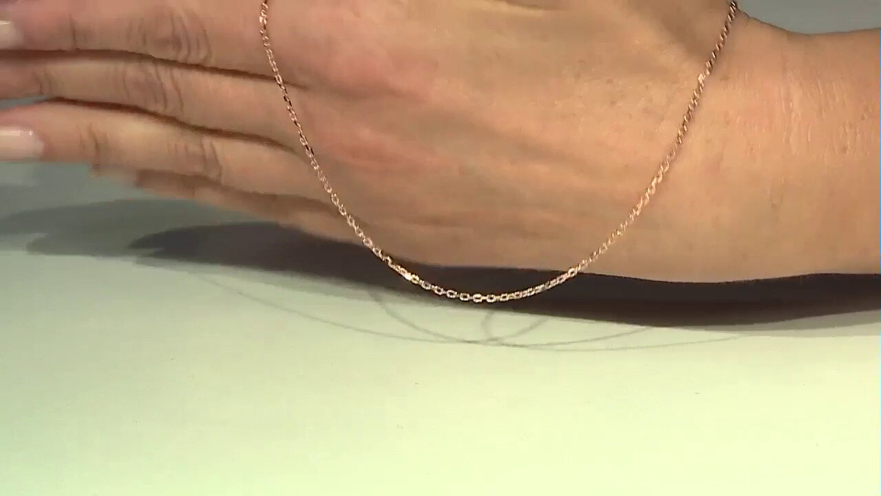 Video Zilveren hanger met een larimar