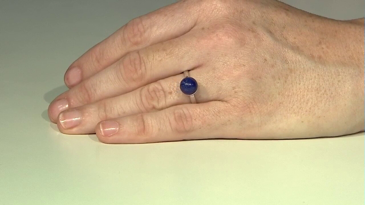 Video Lapis Lazuli Silver Ring