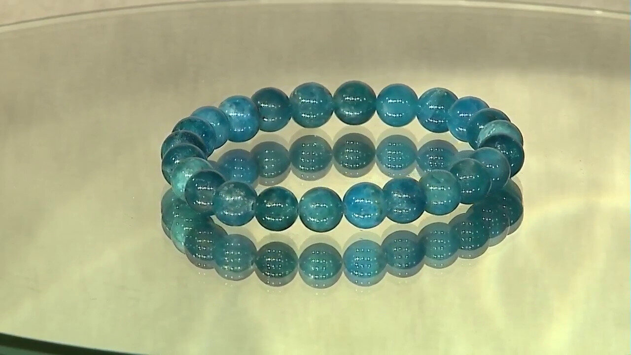 Video Blue Apatite Bracelet