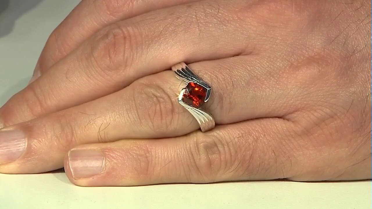 Video Bague en argent et Citrine Madère (Pallanova)