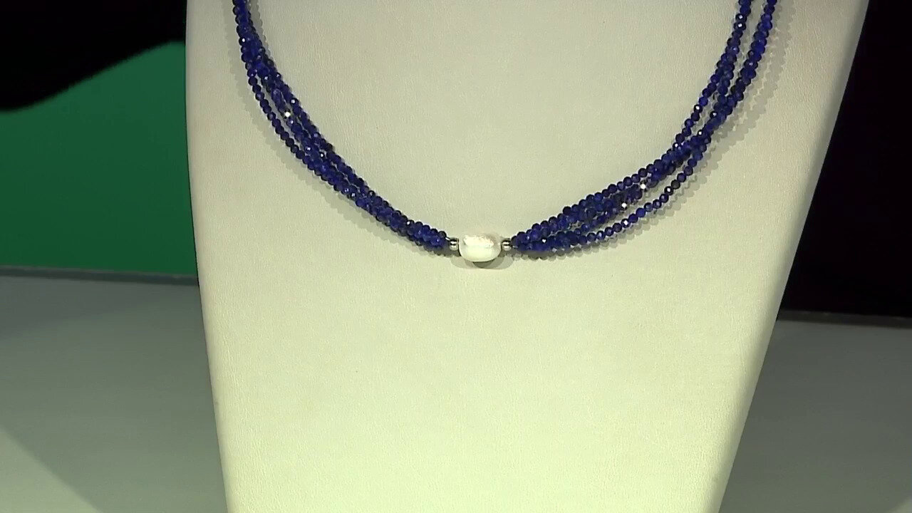 Video Collier en argent et Lapis-Lazuli