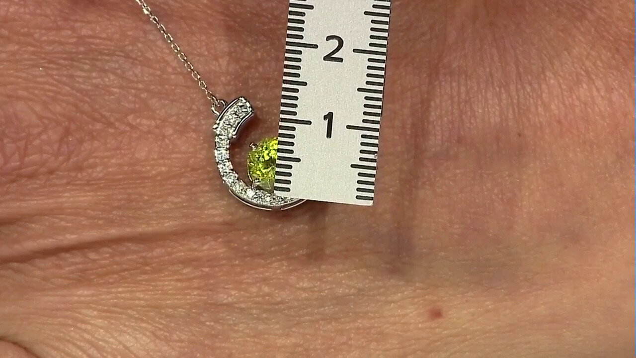 Video 14K Sphene Gold Necklace (de Melo)