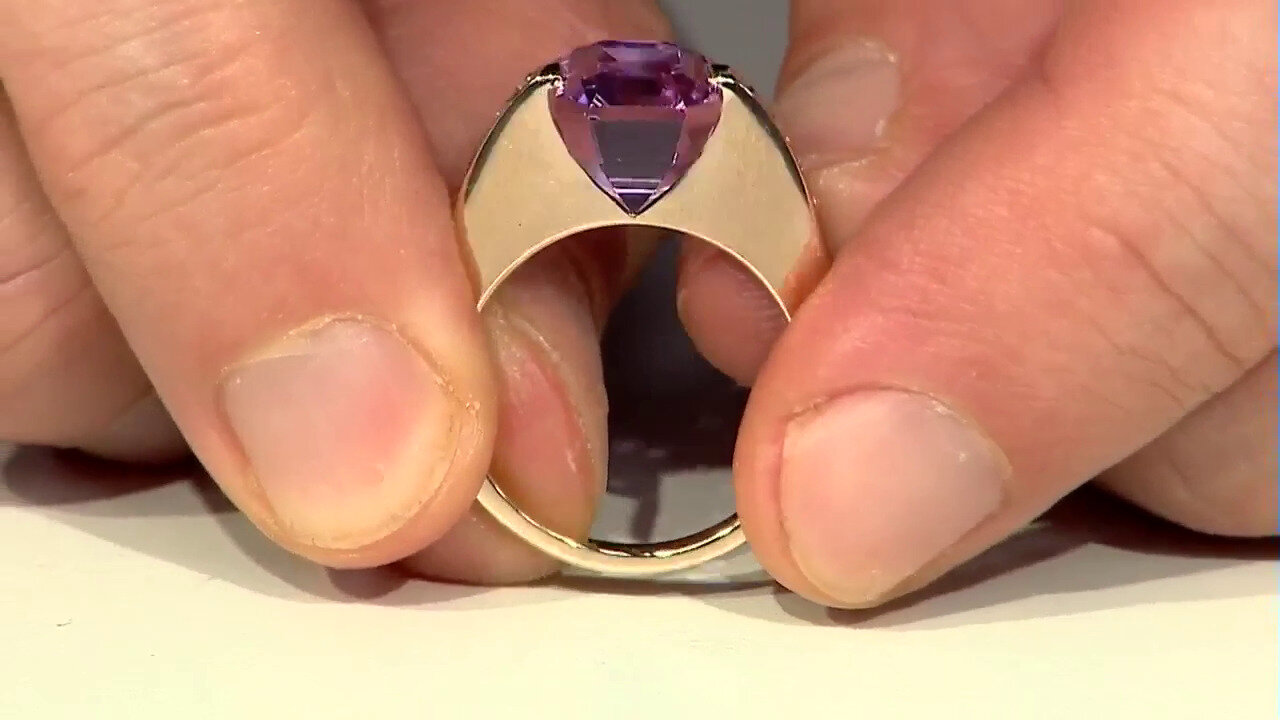 Video Gouden ring met een Patroke kunziet (de Melo)