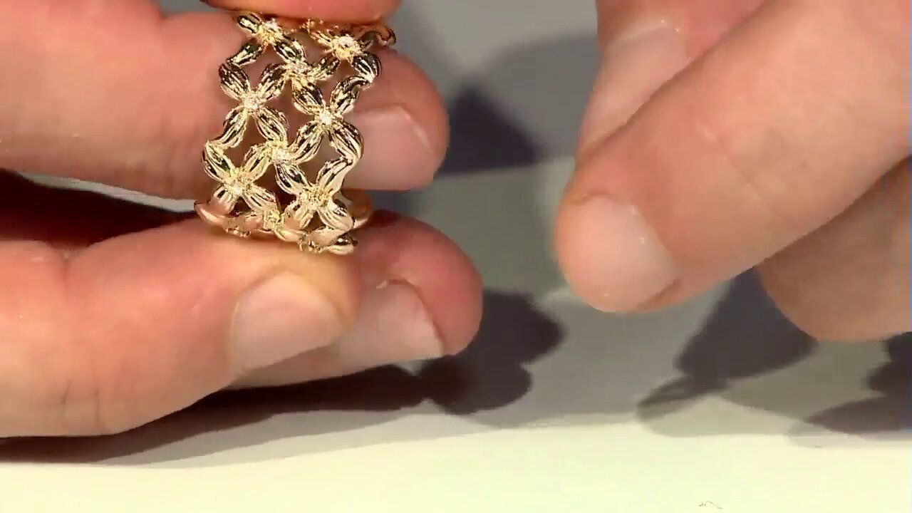 Video Anello in oro con Diamante I2 (H) (de Melo)